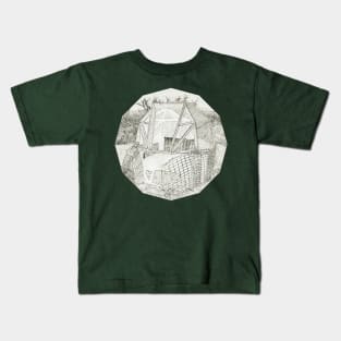 Dome Under Construction Kids T-Shirt